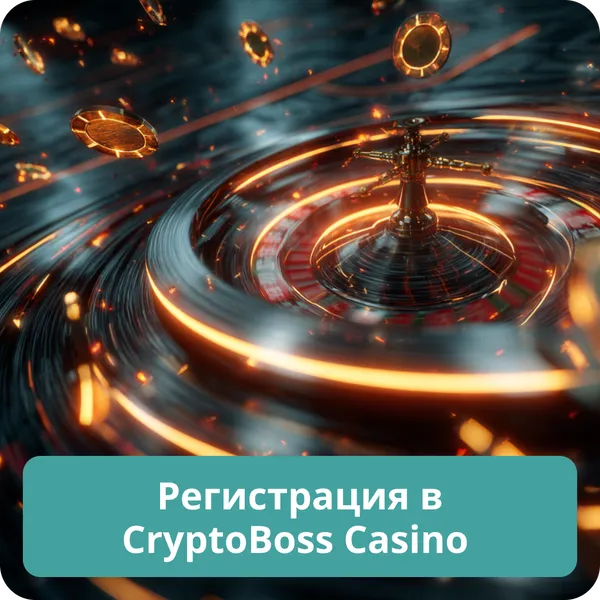 Регистрация в CryptoBoss Casino